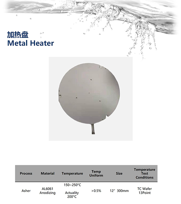 半导体金属加热板